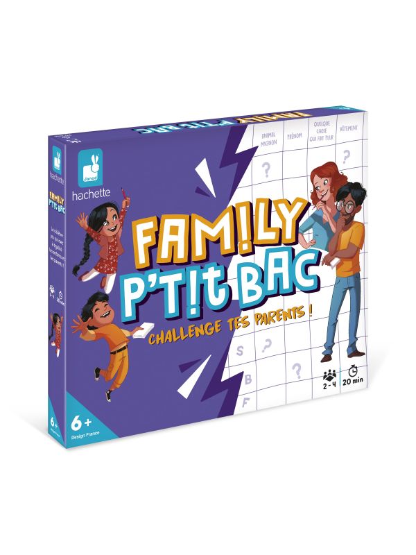 Jeux" Fami!ly p'tit bac"