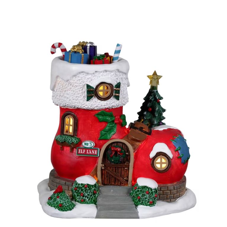 LEMAX 24011 - « N°3 Elf Lane » - 3 Rue des lutins LEMAX 24011 - « N°3 Elf Lane » - 3 Rue des lutins