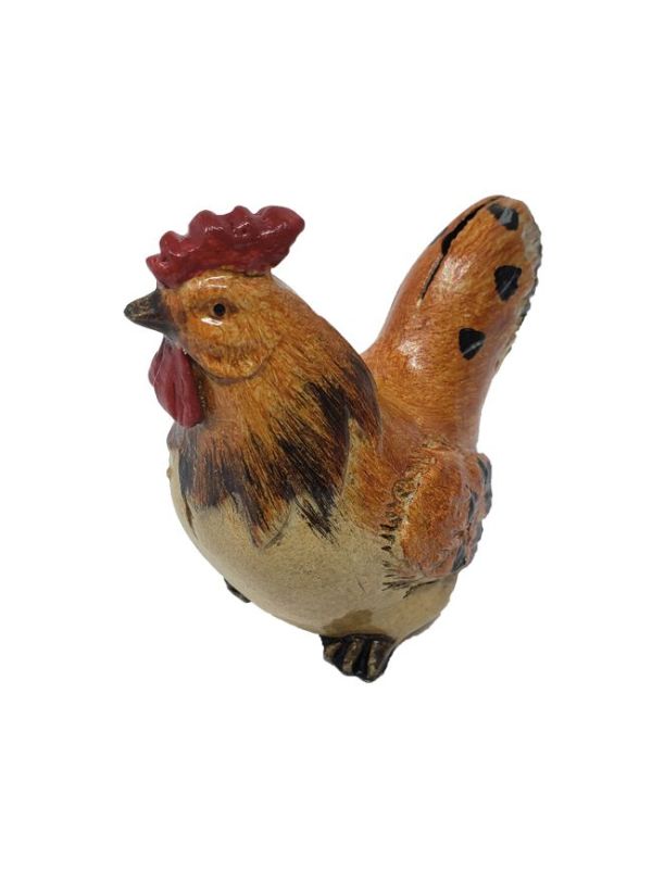 Coq roux mini figurine