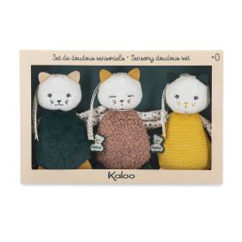 Set de doudous chats sensorielles