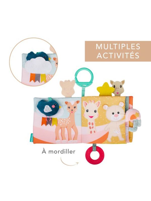 Livre d'éveil et de découverte -Sophie la girafe
