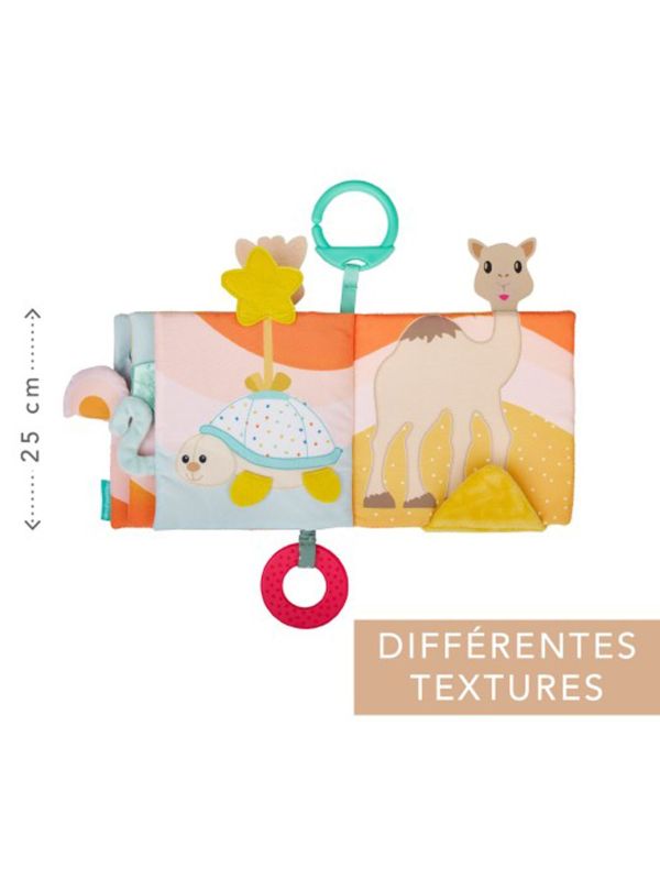 Livre d'éveil et de découverte -Sophie la girafe