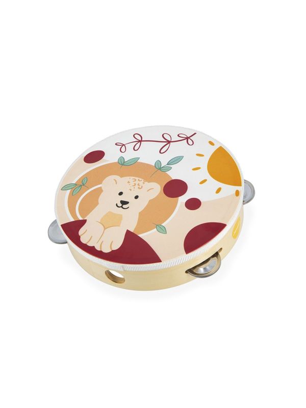 Tambourin en bois "SUNSHINE"
