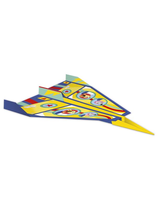 Kit Créatif - 20 avions en Papier à Créer. 6+