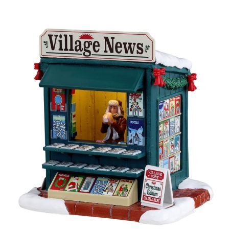LEMAX 34088 – Kiosque à journaux "Aux bonnes nouvelles"