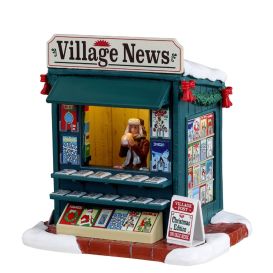LEMAX 34088 – Kiosque à journaux "Aux bonnes nouvelles"