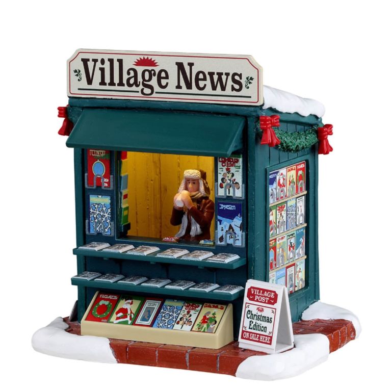LEMAX 34088 – Kiosque à journaux "Aux bonnes nouvelles" LEMAX 34088 – Kiosque à journaux "Aux bonnes nouvelles"