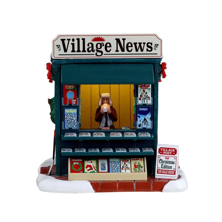 LEMAX 34088 – Kiosque à journaux "Aux bonnes nouvelles" LEMAX 34088 – Kiosque à journaux "Aux bonnes nouvelles"