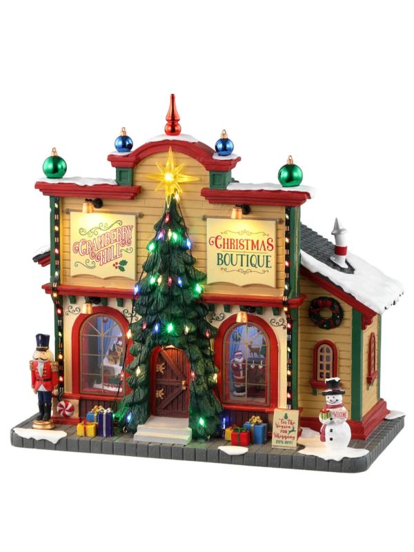 LEMAX 35023 – Boutique de noël « CRAMBERRY HILL »