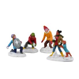 LEMAX 32210 - Figurine grosse batailles de boules de neige