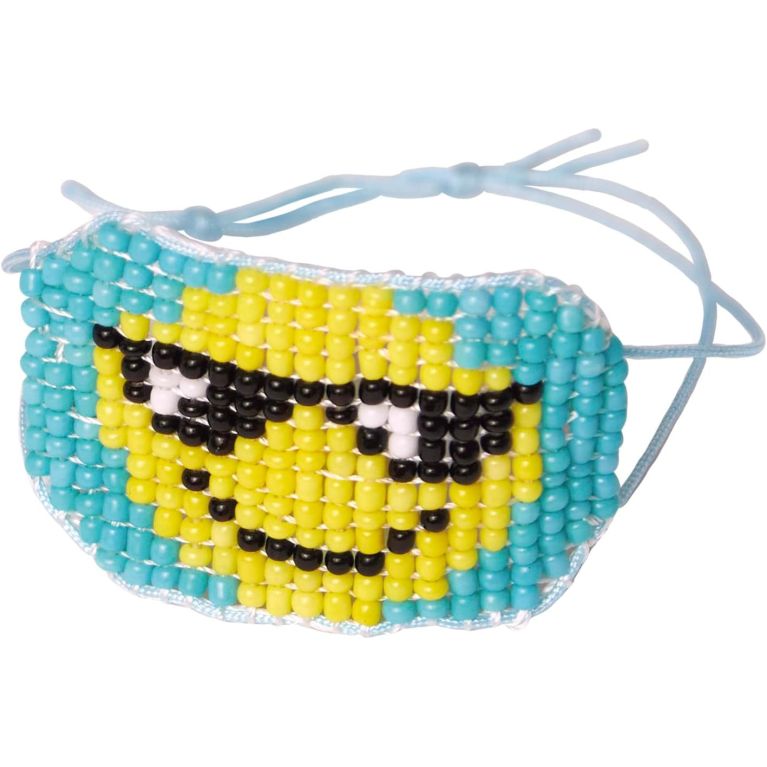 J07999 - Kit créatif 13 Bijoux Pop en Perles et un Métier à Tisser