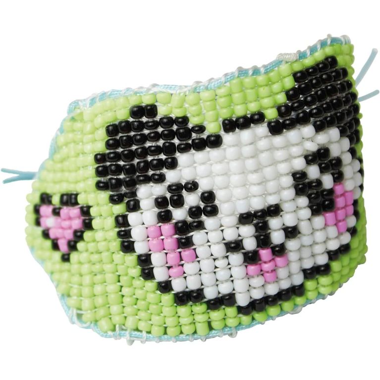 J07999 - Kit créatif 13 Bijoux Pop en Perles et un Métier à Tisser