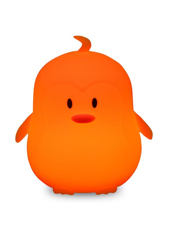 Veilleuse 8 couleurs 3 modes- Pingouin