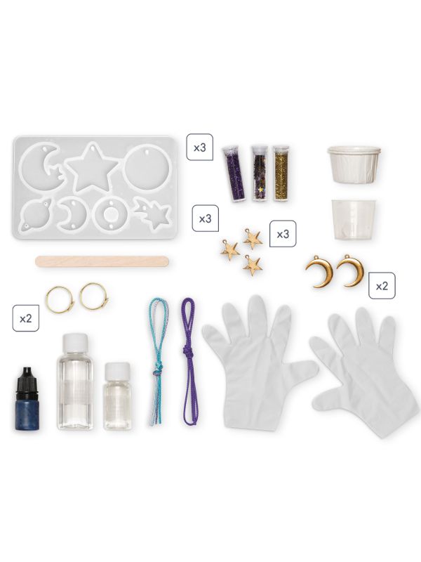Kit créatif bijoux  pierre porte bonheur
