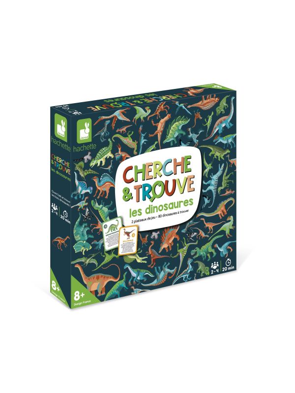 Cherche et trouve les dinosaures - Jeux de réflexion
