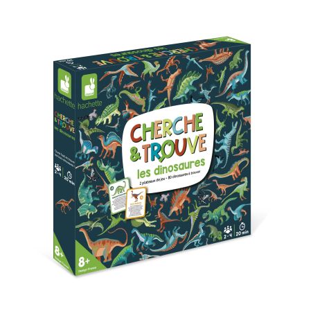 Cherche et trouve les dinosaures - Jeux de réflexion