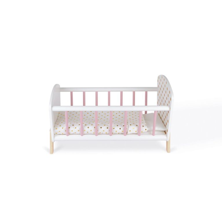Lit en bois pourpoupée " CANDY CHIC" Lit en bois pourpoupée " CANDY CHIC"