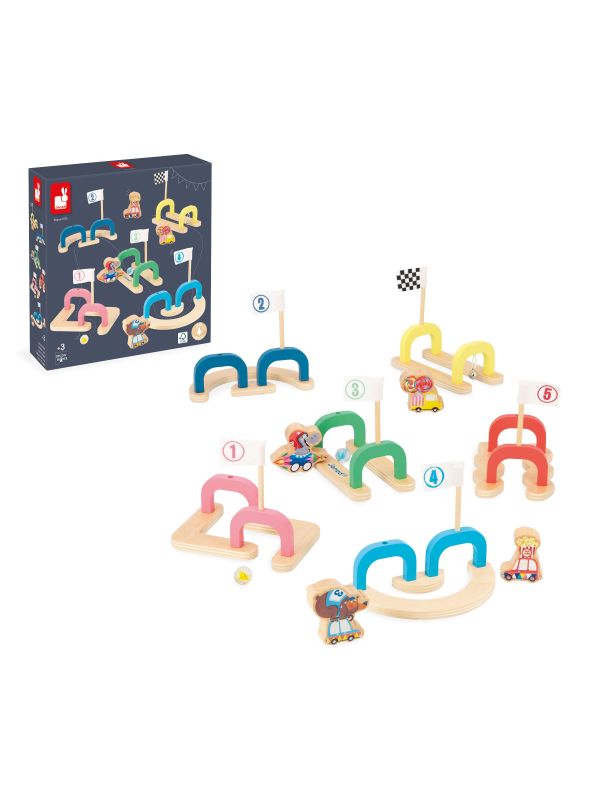Jeu de parcours de bille