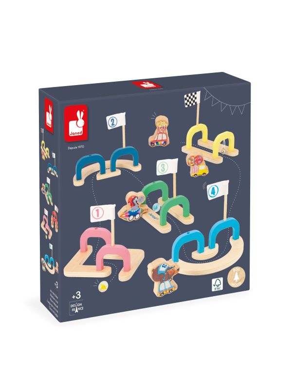 Jeu de parcours de bille