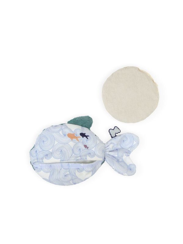 Peluche bouillote chaud et froid  poisson