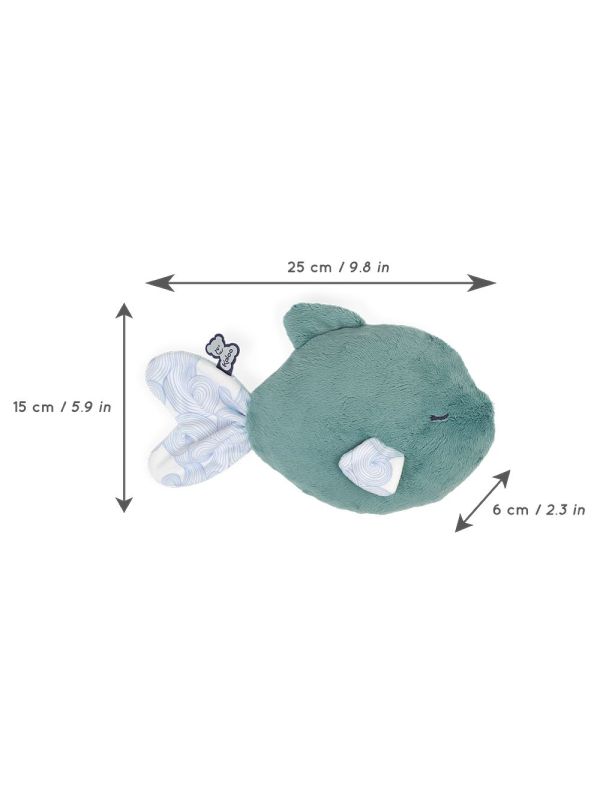 Peluche bouillote chaud et froid  poisson