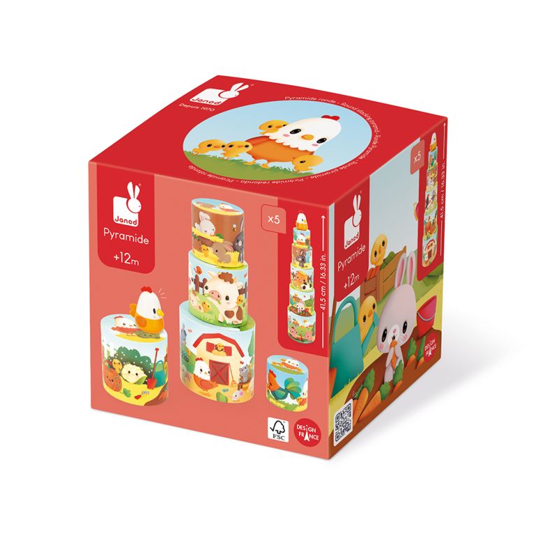 J03310 - Ma première pyramide poule J03310 - Ma première pyramide poule