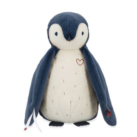 Peluche à bruit blanc manchot