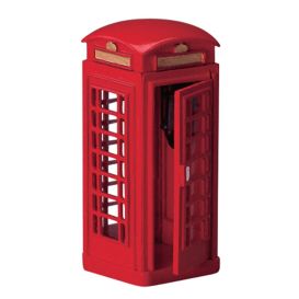 Cabine téléphonique rouge