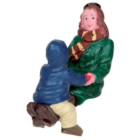 LEMAX 52364 - Figurine balançoire sur les jambes de maman