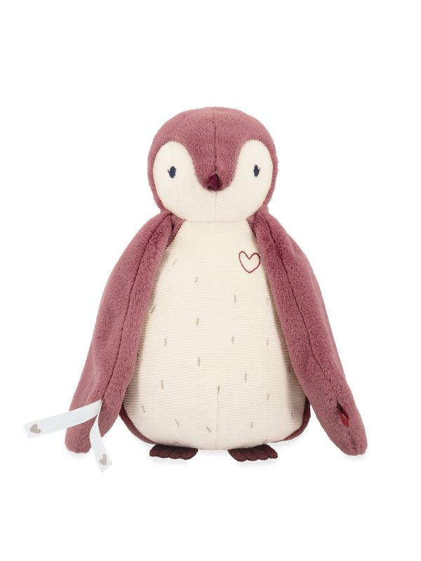 Peluche à bruit blanc manchot