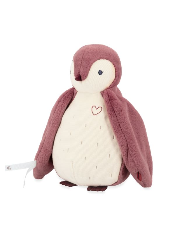 Peluche à bruit blanc manchot