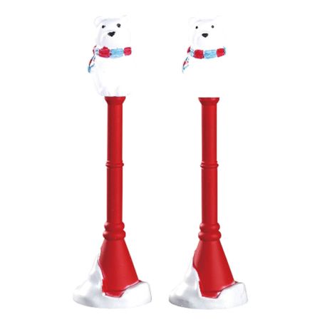 Lampadaires ours polaire