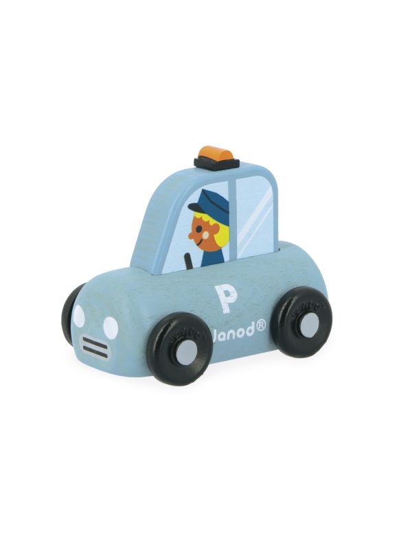 Mini voiture en bois : Cross Roads - voiture de police