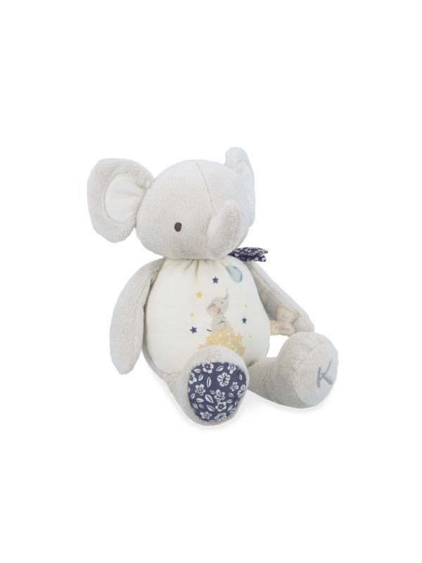 Peluche musical éléphant