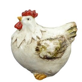 Poule blanche mini figurine