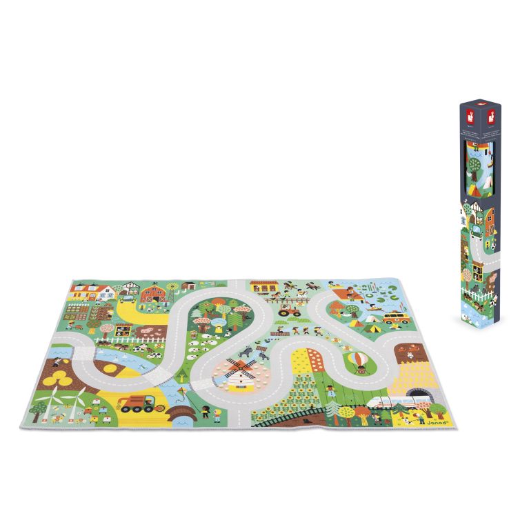 Tapis avec des routes Tapis avec des routes
