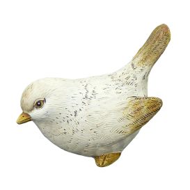 Figurine oiseau blanc en...