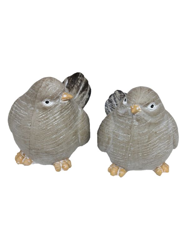 Figurine oiseaux en résine 9 cm