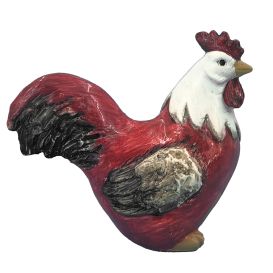 Coq rouge mini figurine