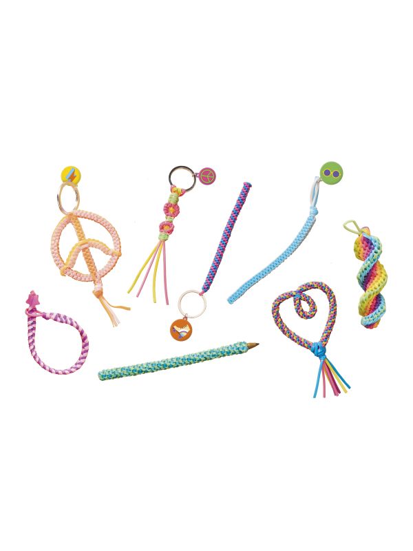 kit créatif-fils scoubidous -7 ans et +