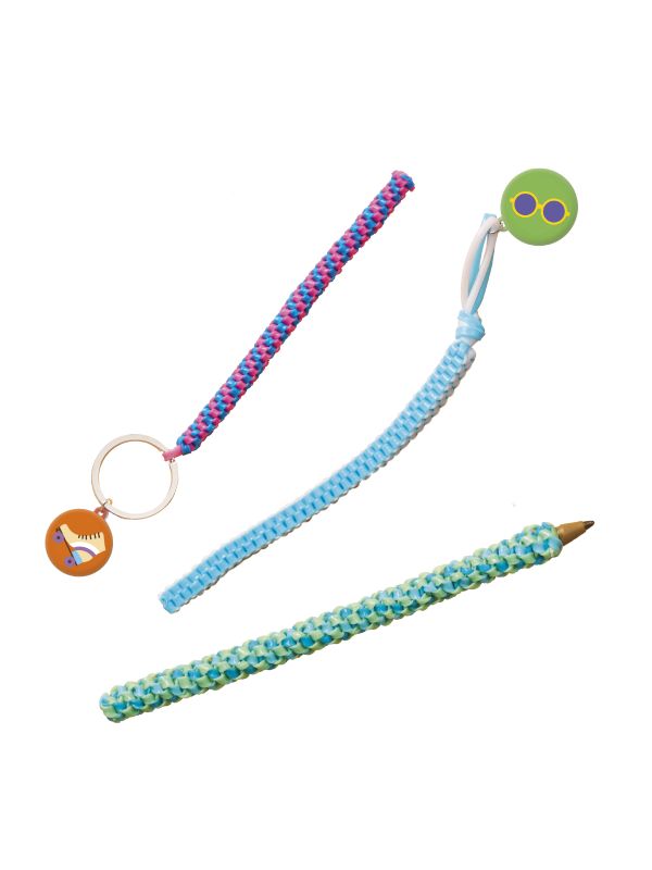 kit créatif-fils scoubidous -7 ans et +
