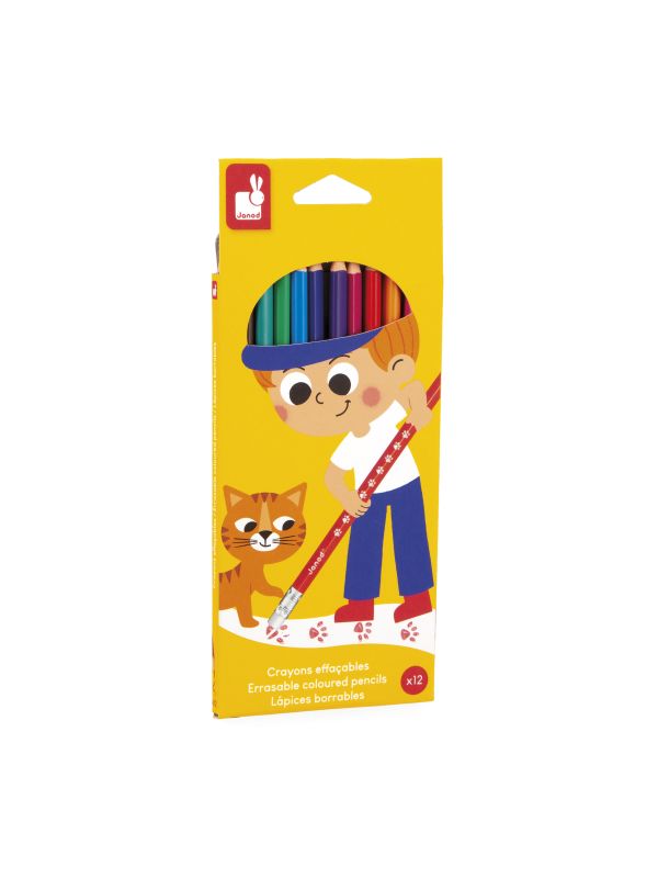 Crayons effaçables x 12