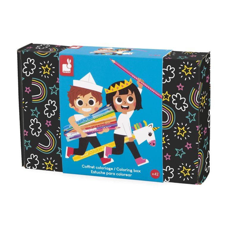 Coffret pour colorier Coffret pour colorier
