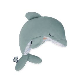 Peluche bouillote chaud et froid dauphin