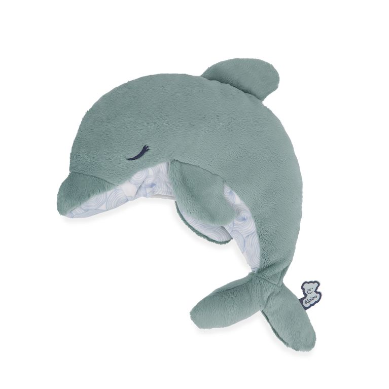 Peluche bouillote chaud et froid dauphin Peluche bouillote chaud et froid dauphin
