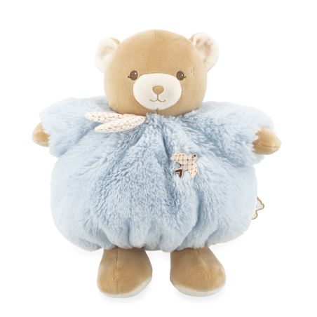 Doudou patapouf ours bleu