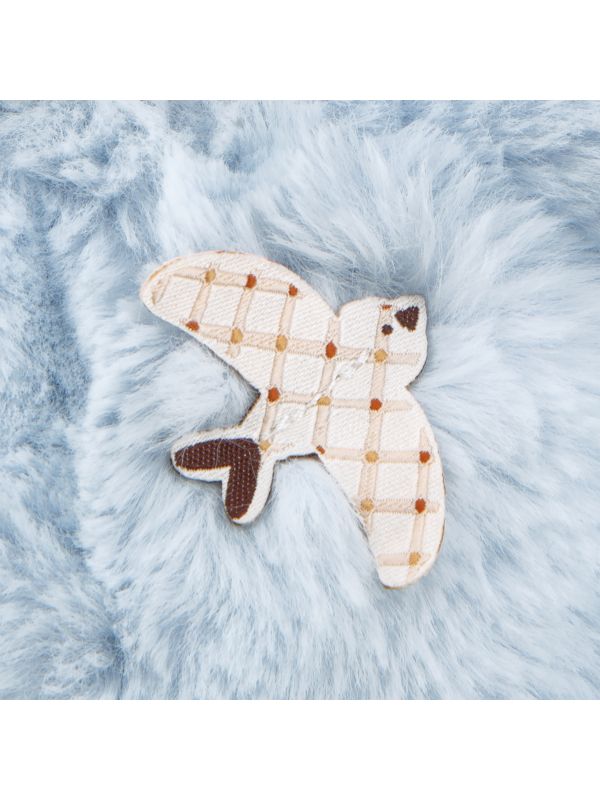 Doudou patapouf ours bleu