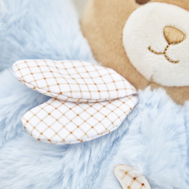 Doudou patapouf ours bleu Doudou patapouf ours bleu