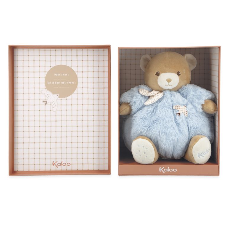 Doudou patapouf ours bleu Doudou patapouf ours bleu