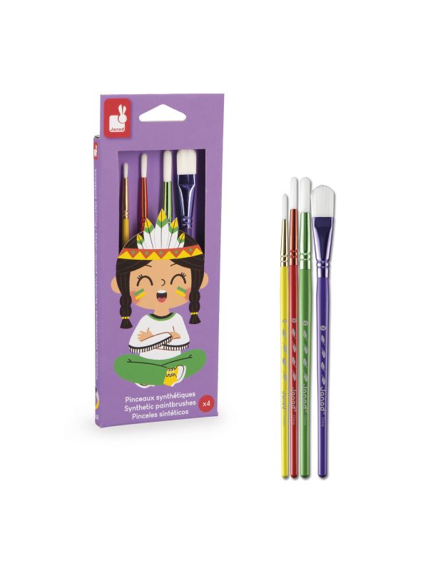 pinceaux set de 4